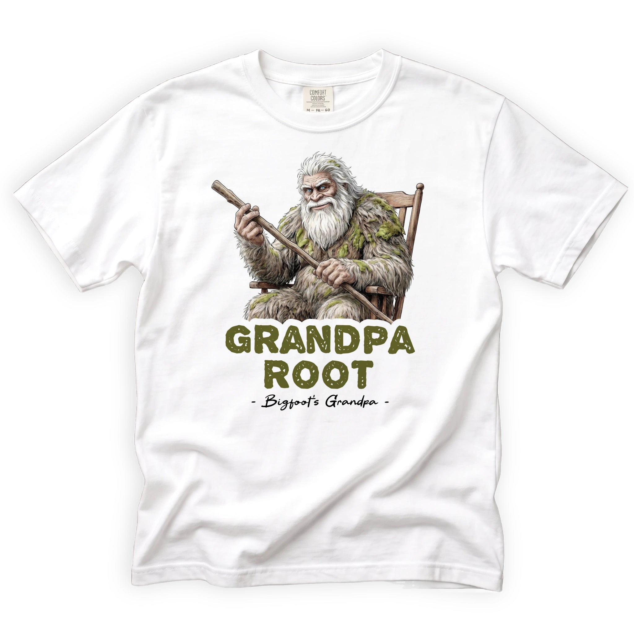  Grandpa Root T-Shirt Front Design