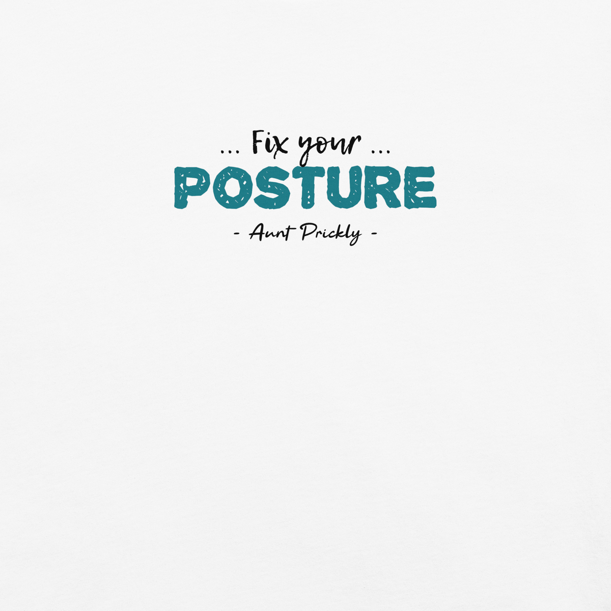 Bigfoot Shirt for Straight Talkers | Fix Your Posture