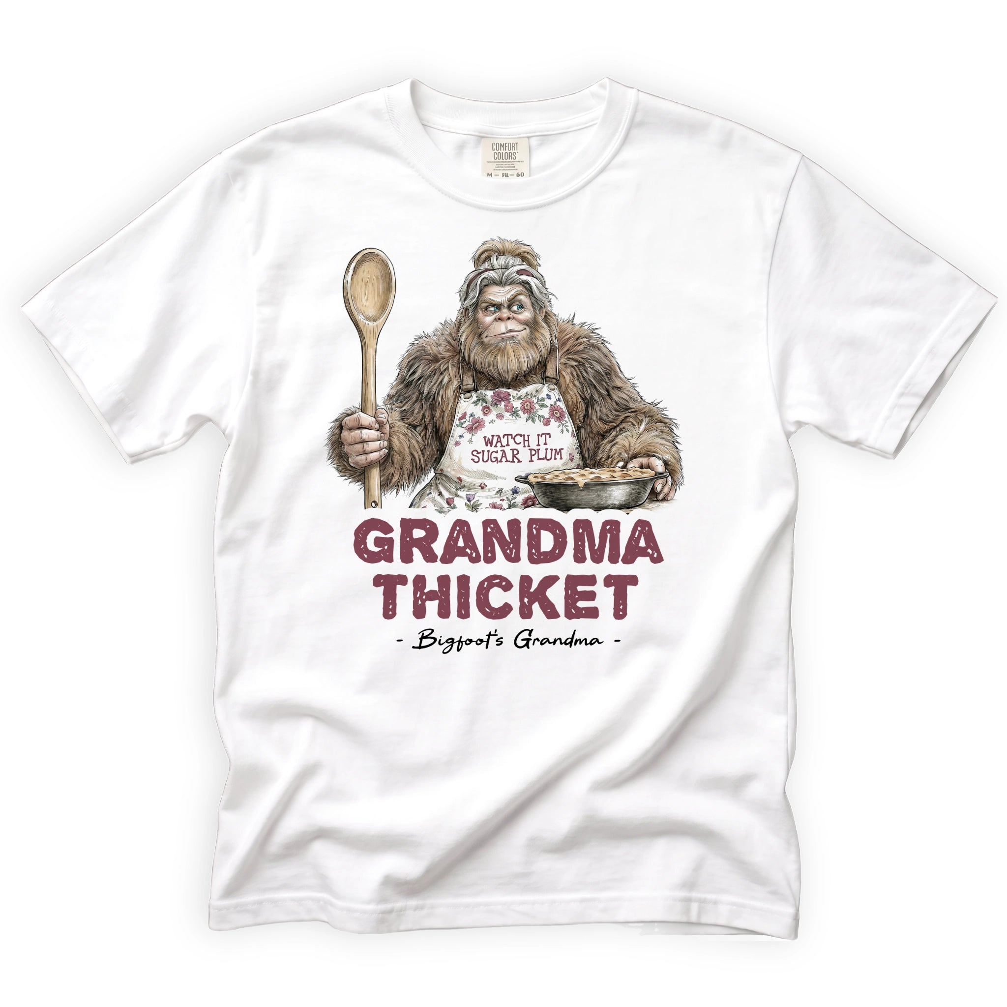 Grandma Thicket T-Shirt Front Design