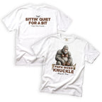 Papa Moss Knuckle Just Sittin Quiet for a Bit T-Shirt Front and Back Design