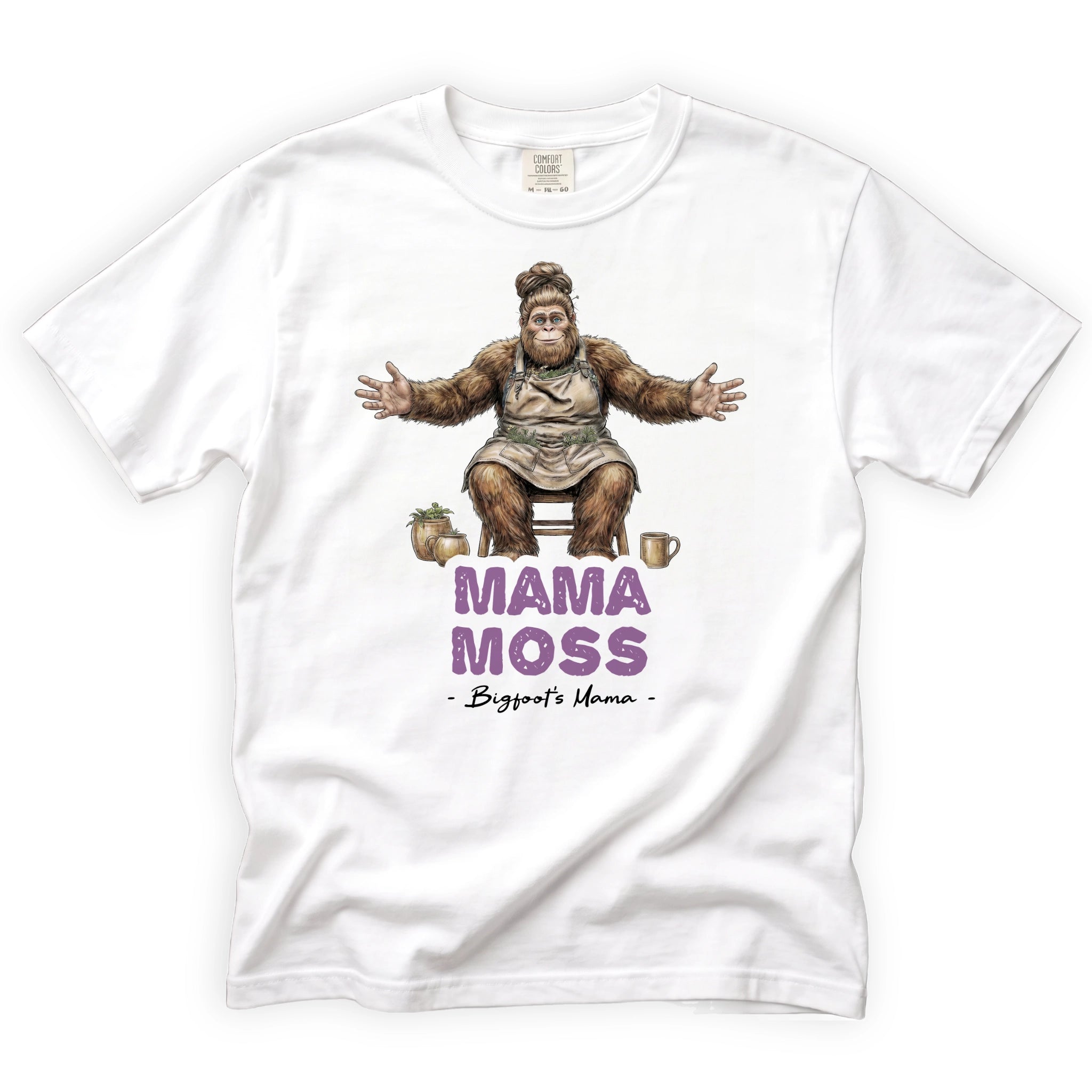 Mama Moss T-Shirt Front Design