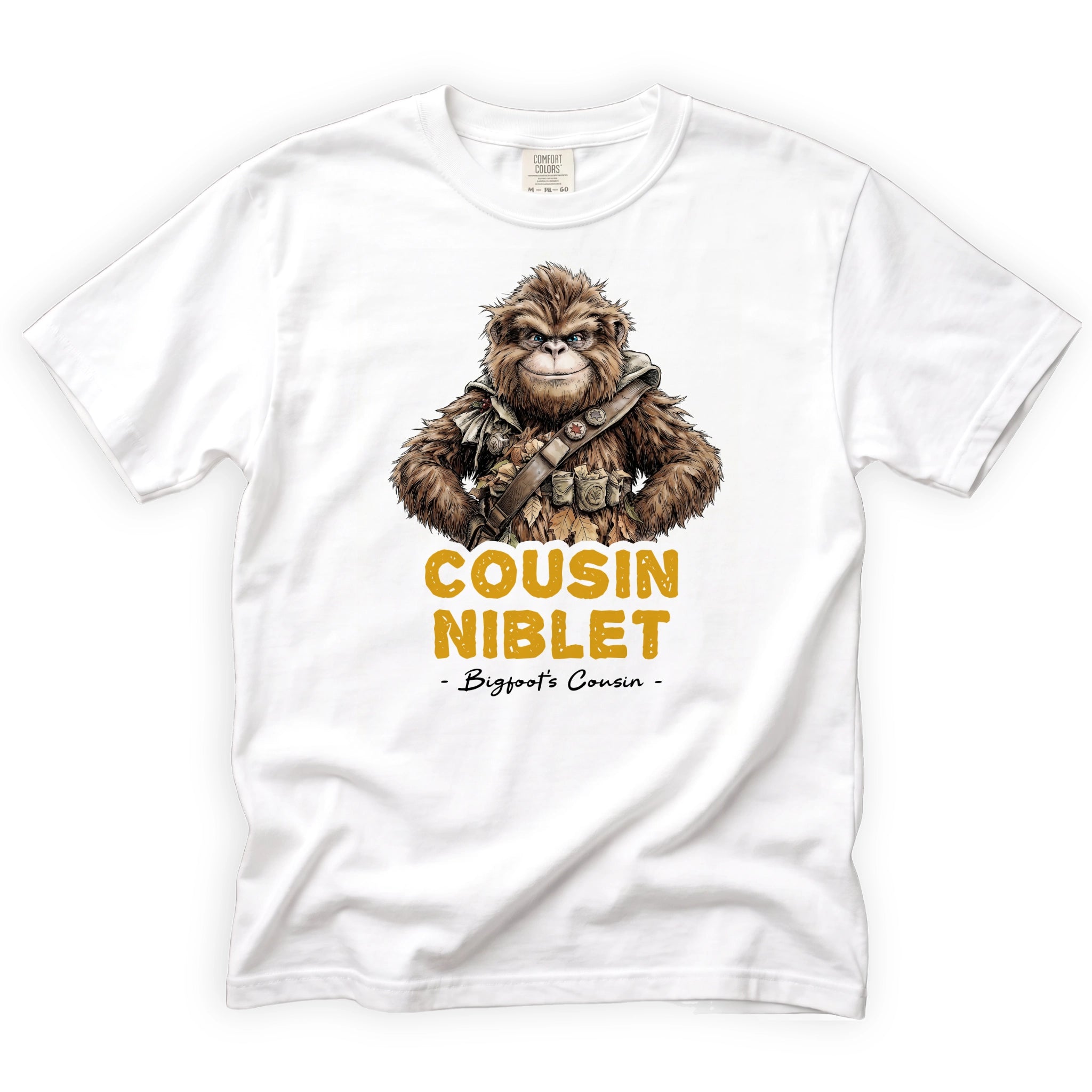 Cousin Niblet T-Shirt Front Design