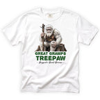 Great Gramps Treepaw T-Shirt Front Design
