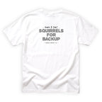 Nephew Pebble-Toe Text Squirrels for Backup Quote Back Design