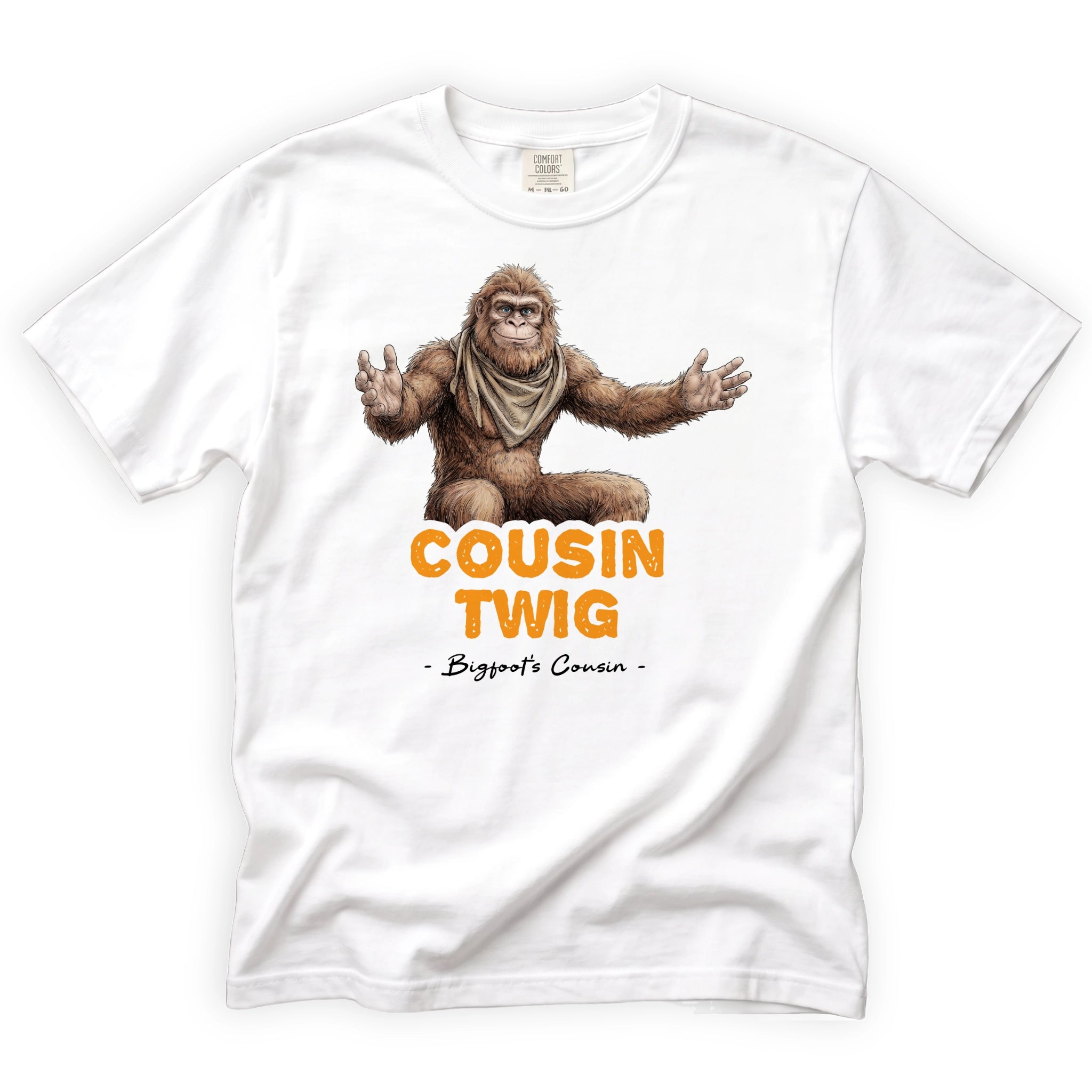 Cousin Twig T-Shirt Front Design