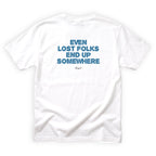 Bigfoot Even Lost Folks End Up Somewhere Quote Back Design