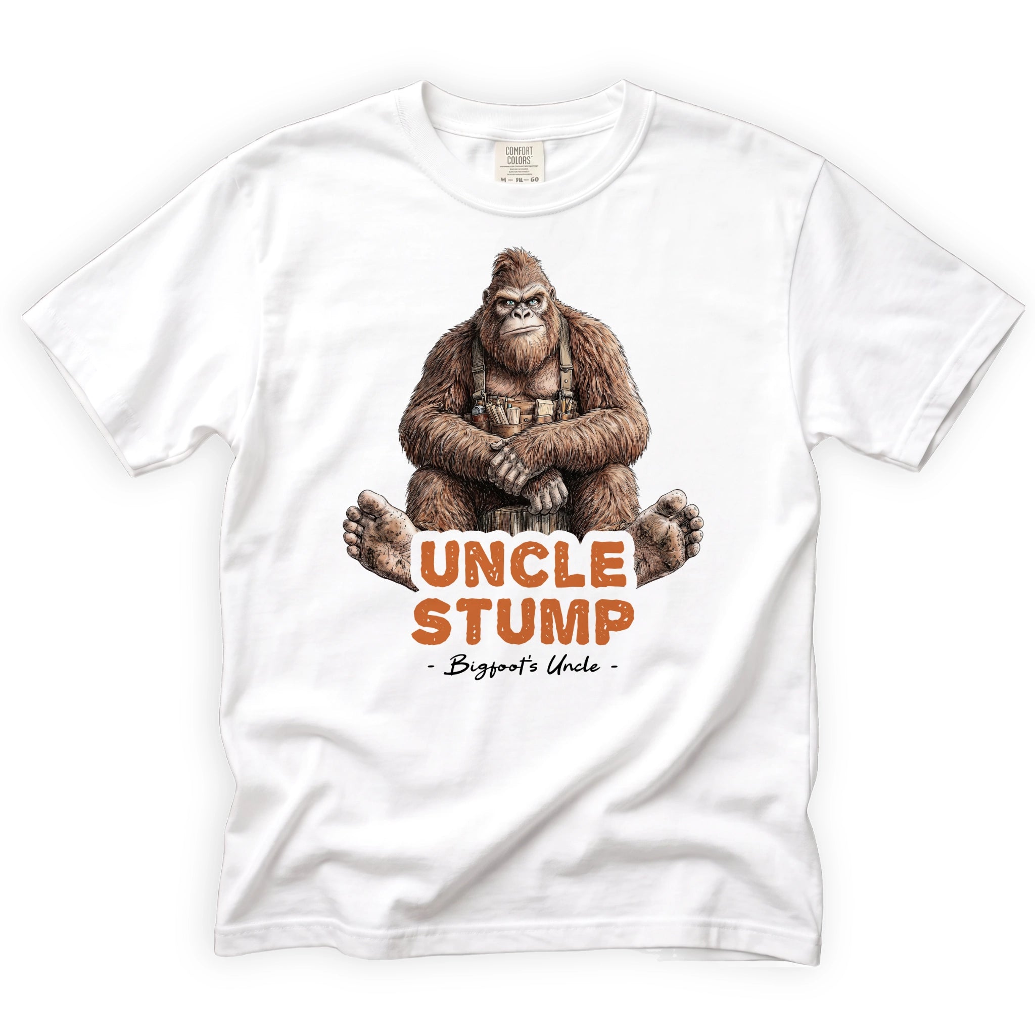 Uncle Stump T-Shirt Front Design