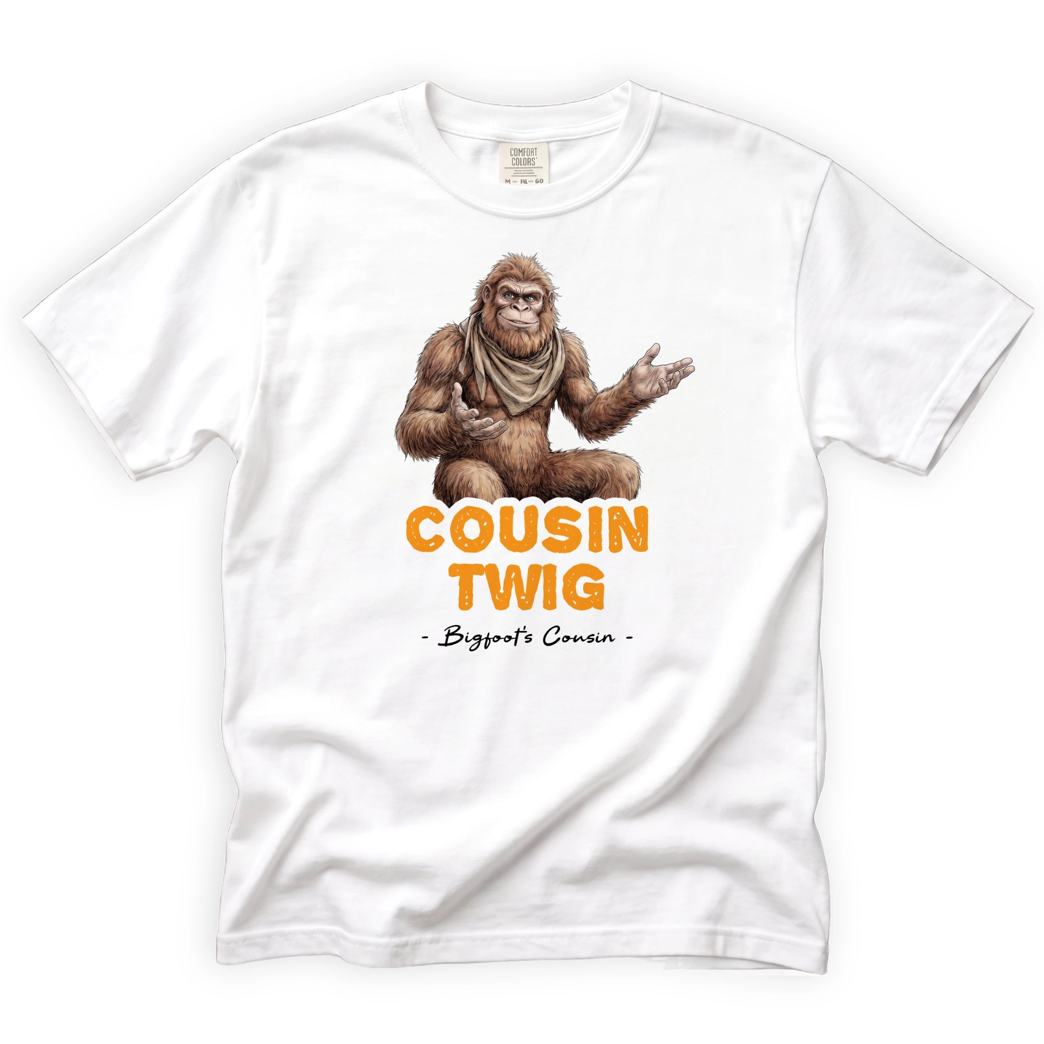 Cousin Twig T-Shirt Front Design