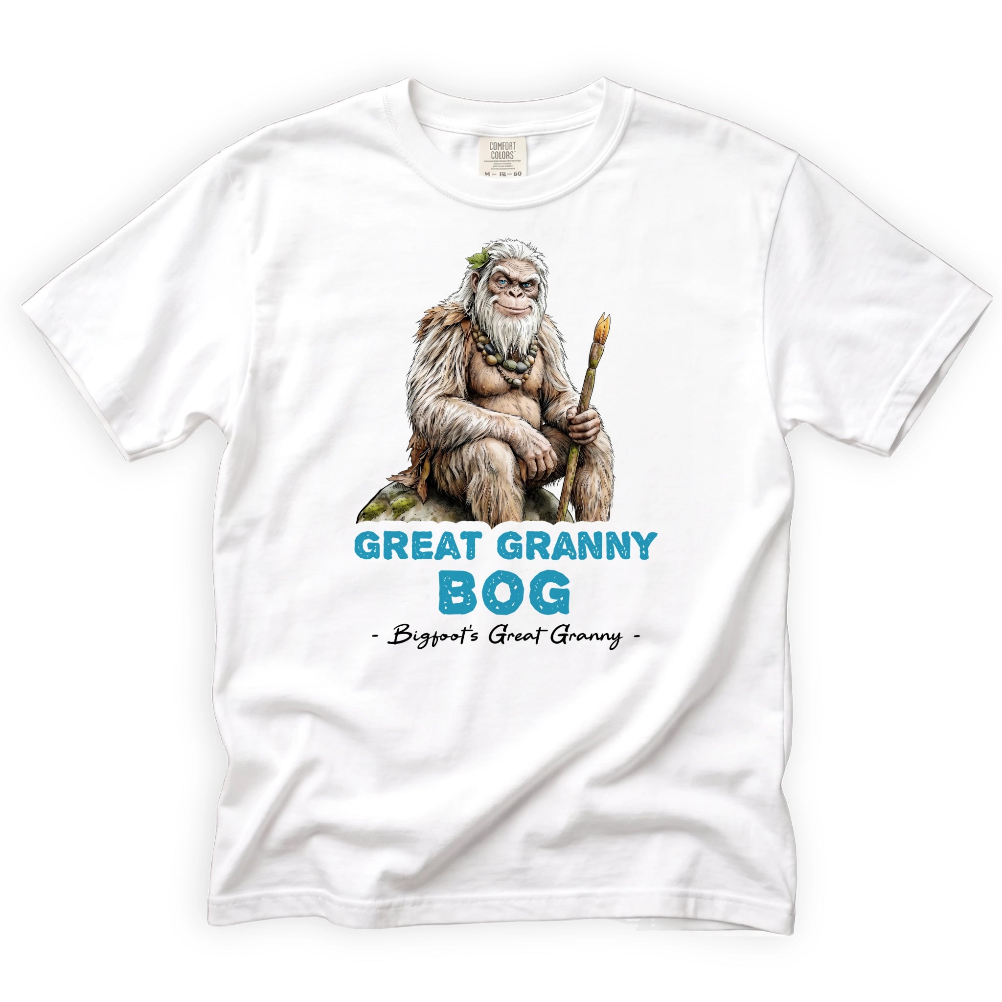 Great Granny Bog T-Shirt Front Design