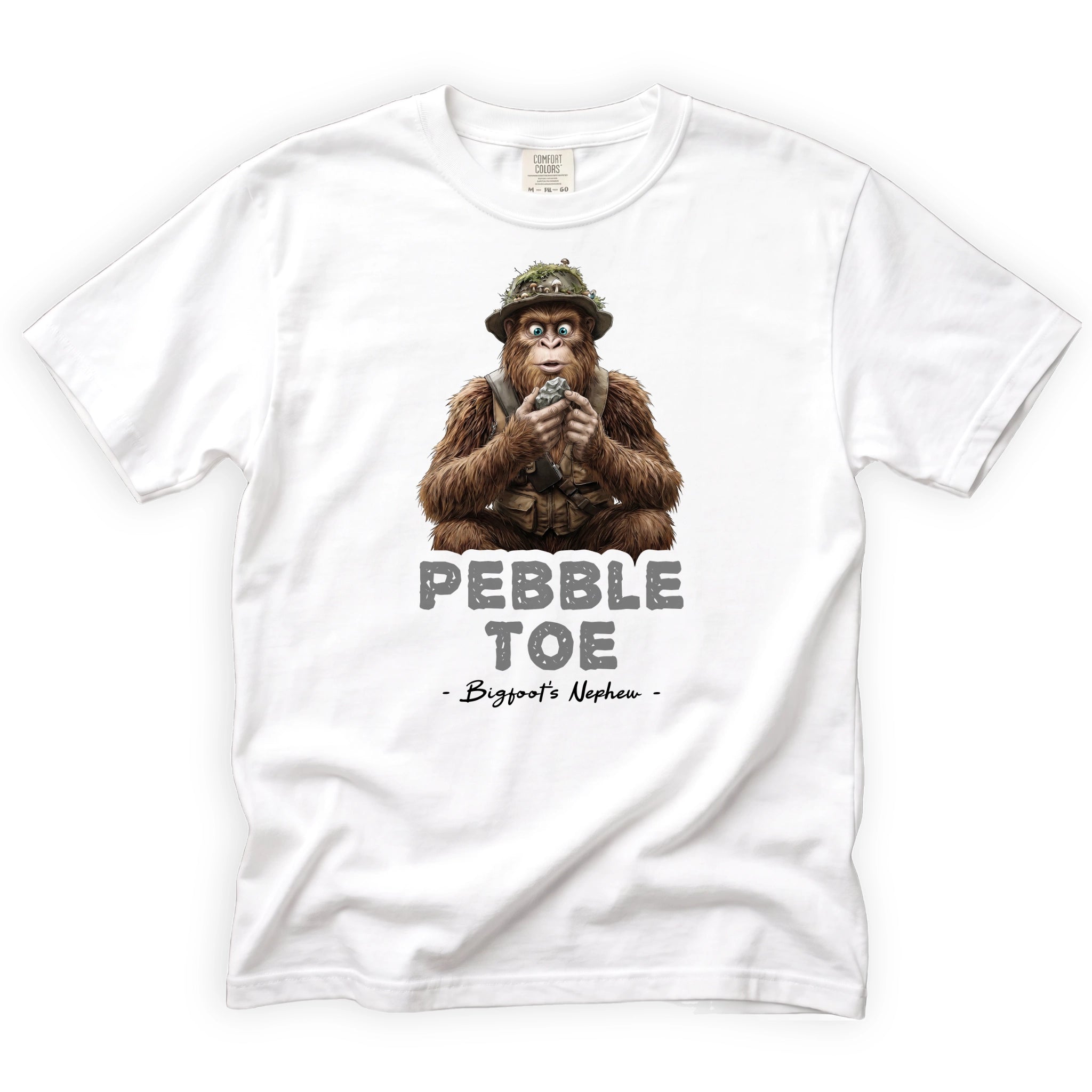 Nephew Pebble-Toe T-Shirt Front Design