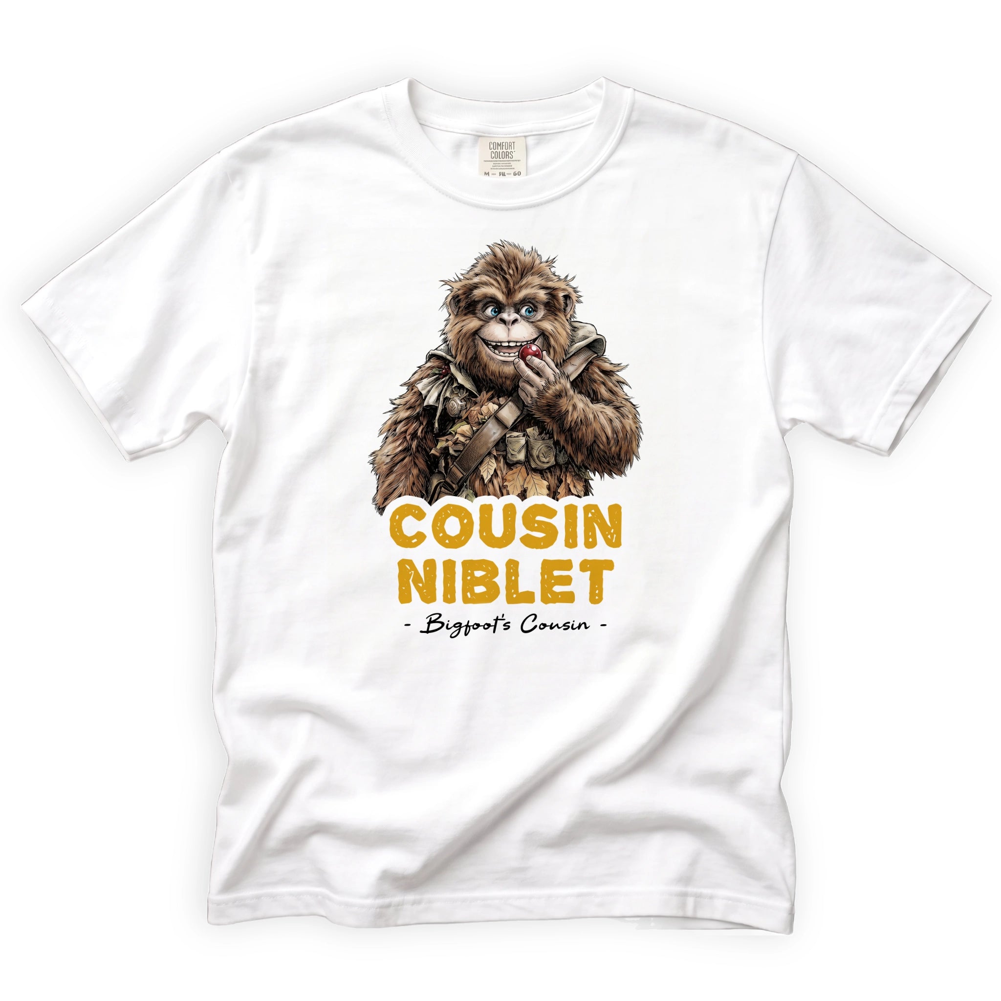 Cousin Niblet T-Shirt Front Design