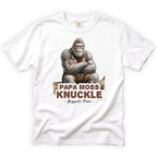 Papa Moss Knuckle T-Shirt Front Design