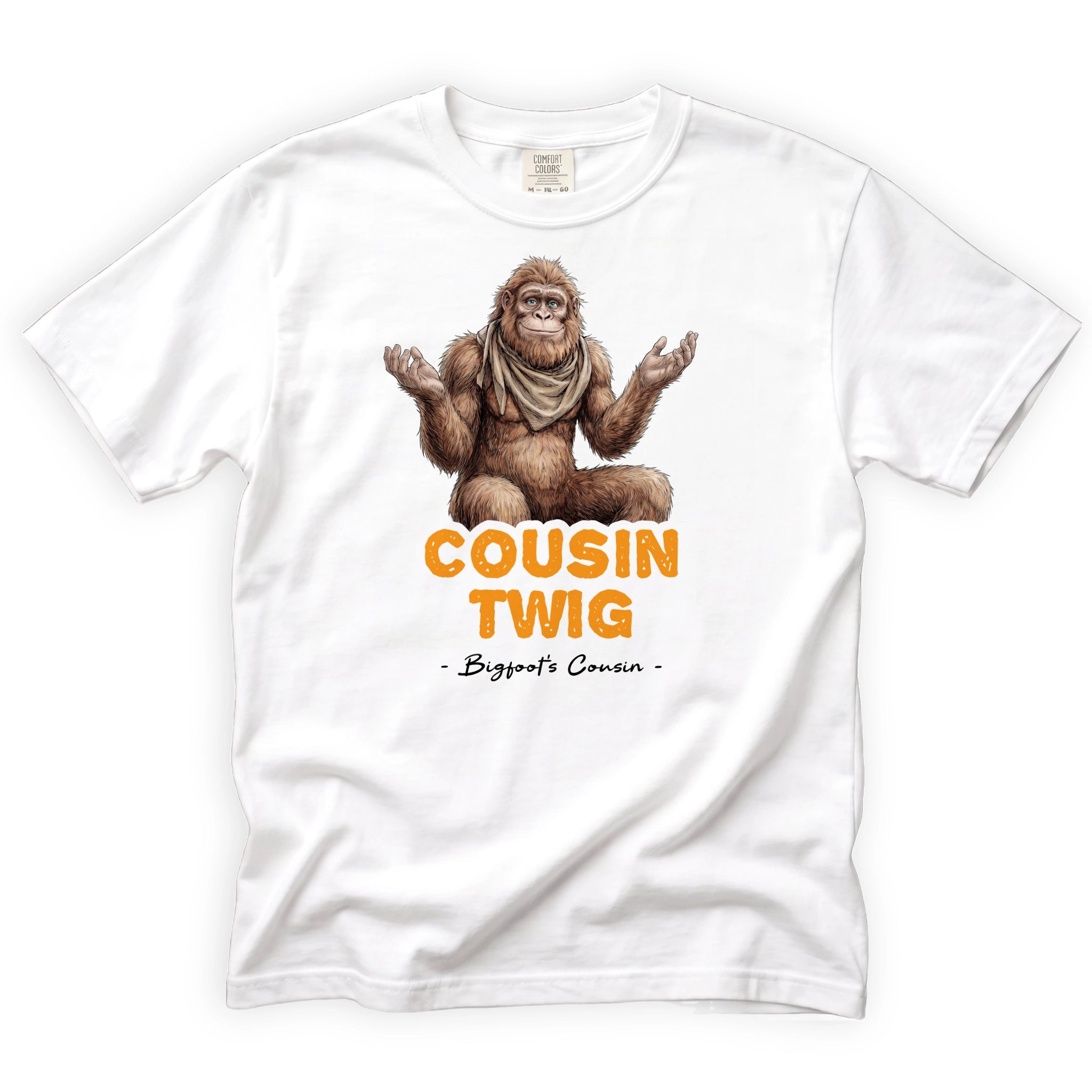 Cousin Twig T-Shirt Front Design