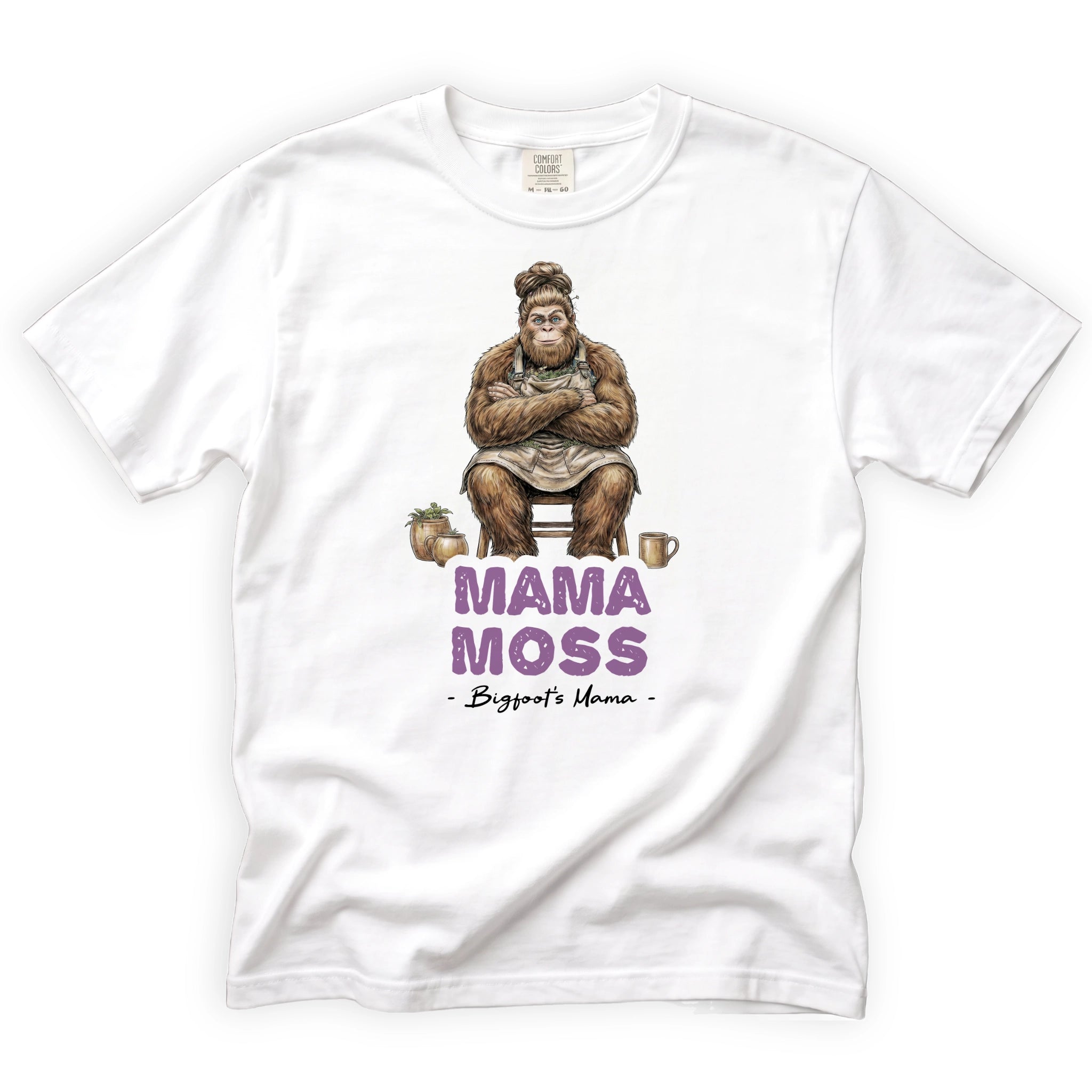 Mama Moss T-Shirt Front Design