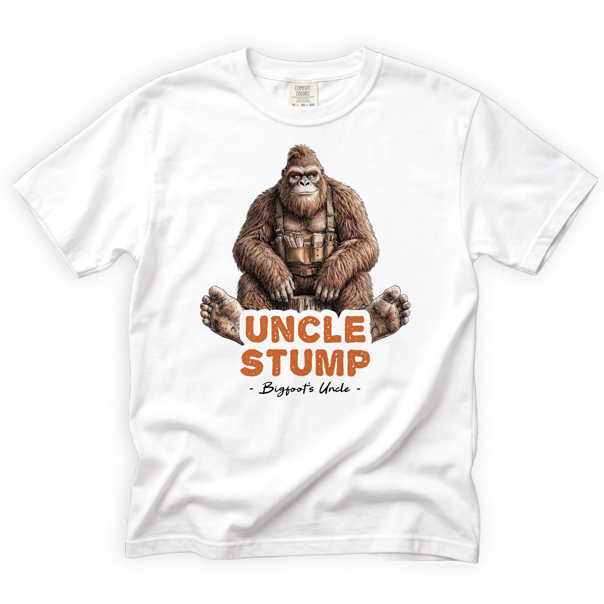 Uncle Stump T-Shirt Front Design