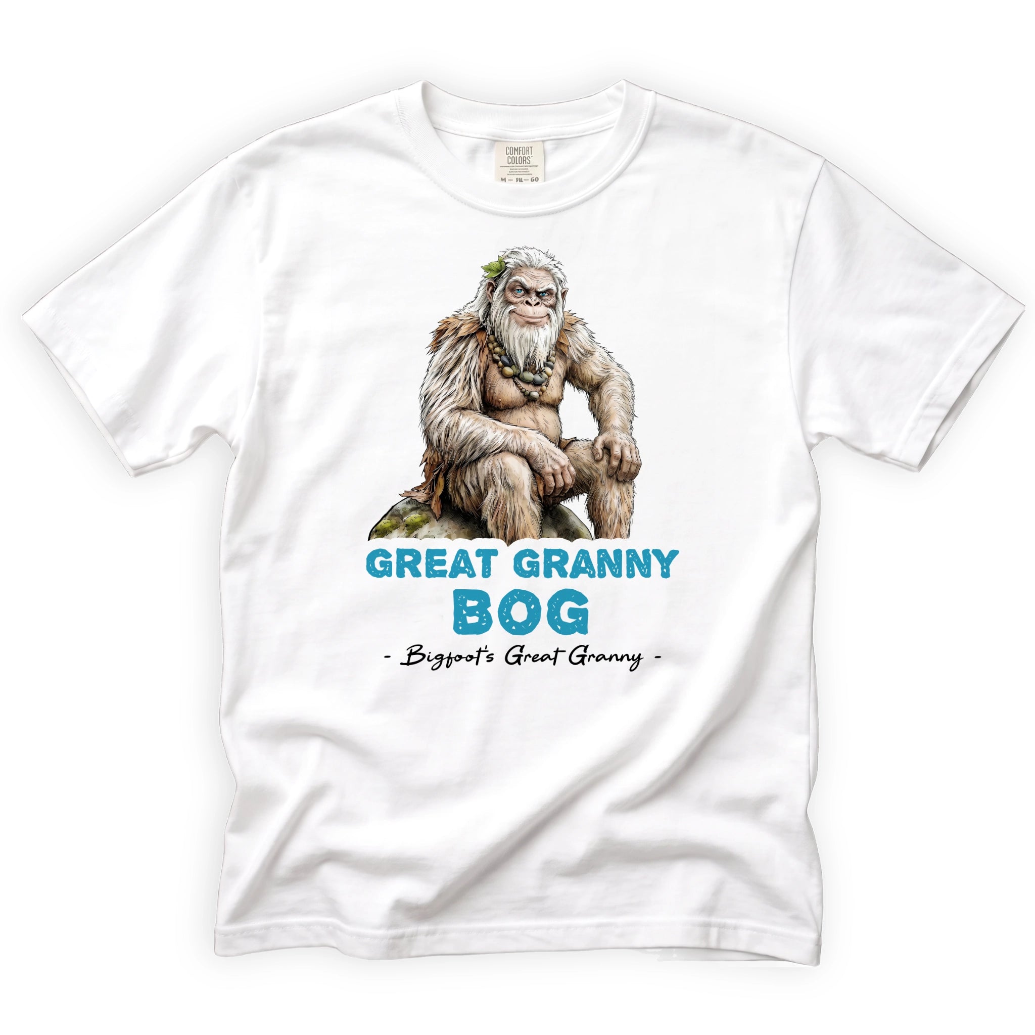 Great Granny Bog T-Shirt Front Design