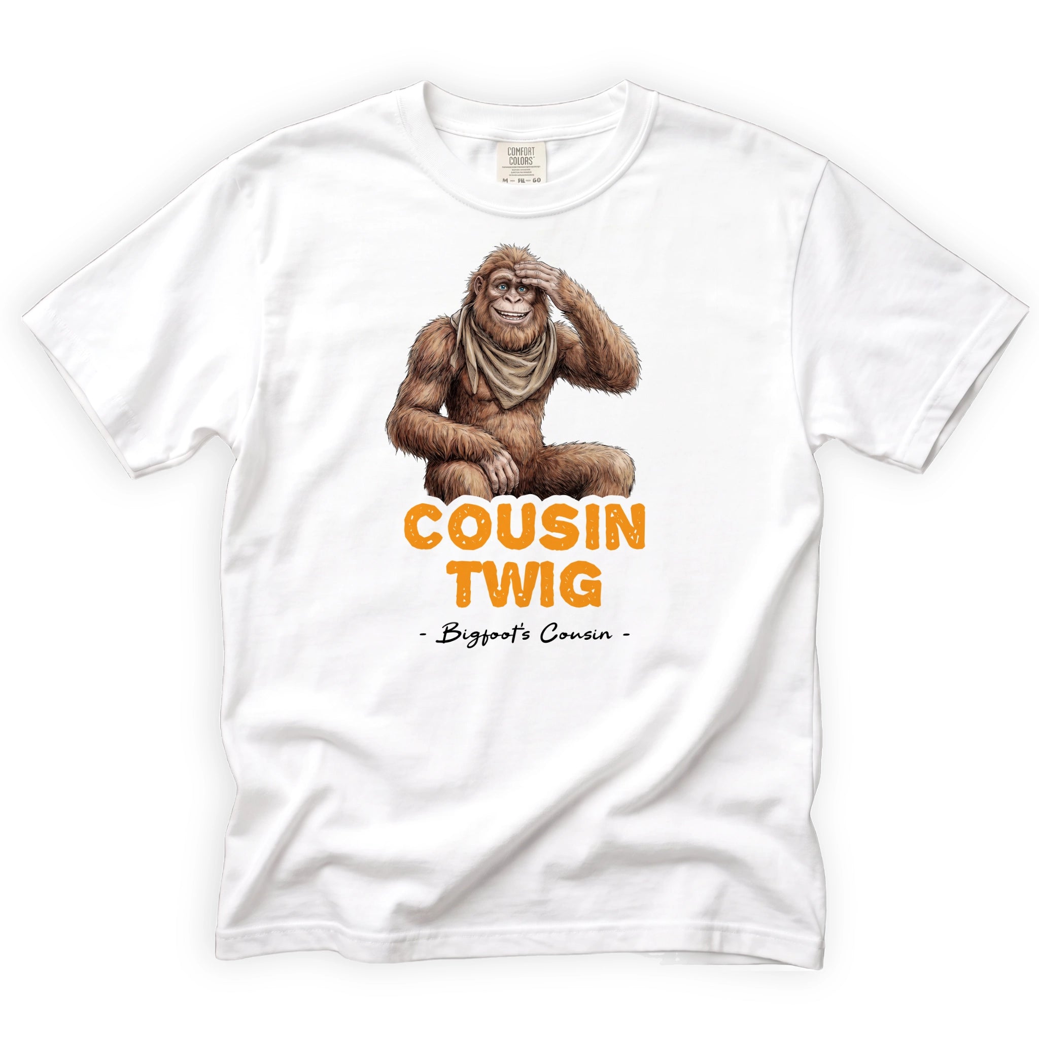 Cousin Twig T-Shirt Front Design