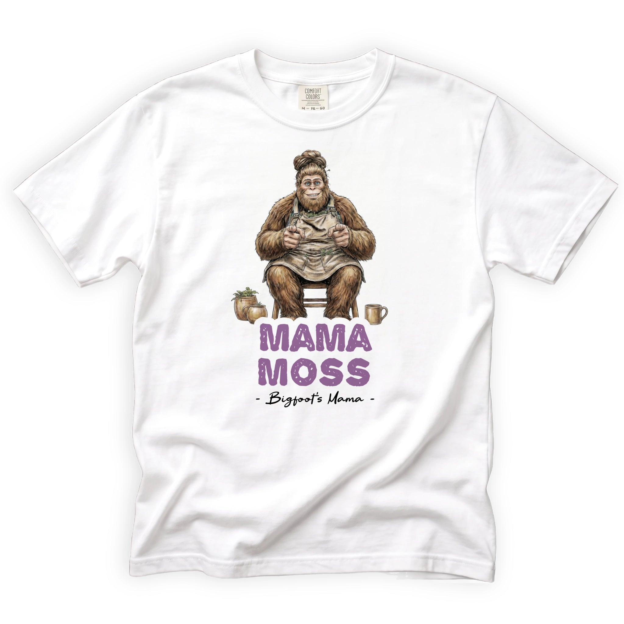 Mama Moss T-Shirt Front Design