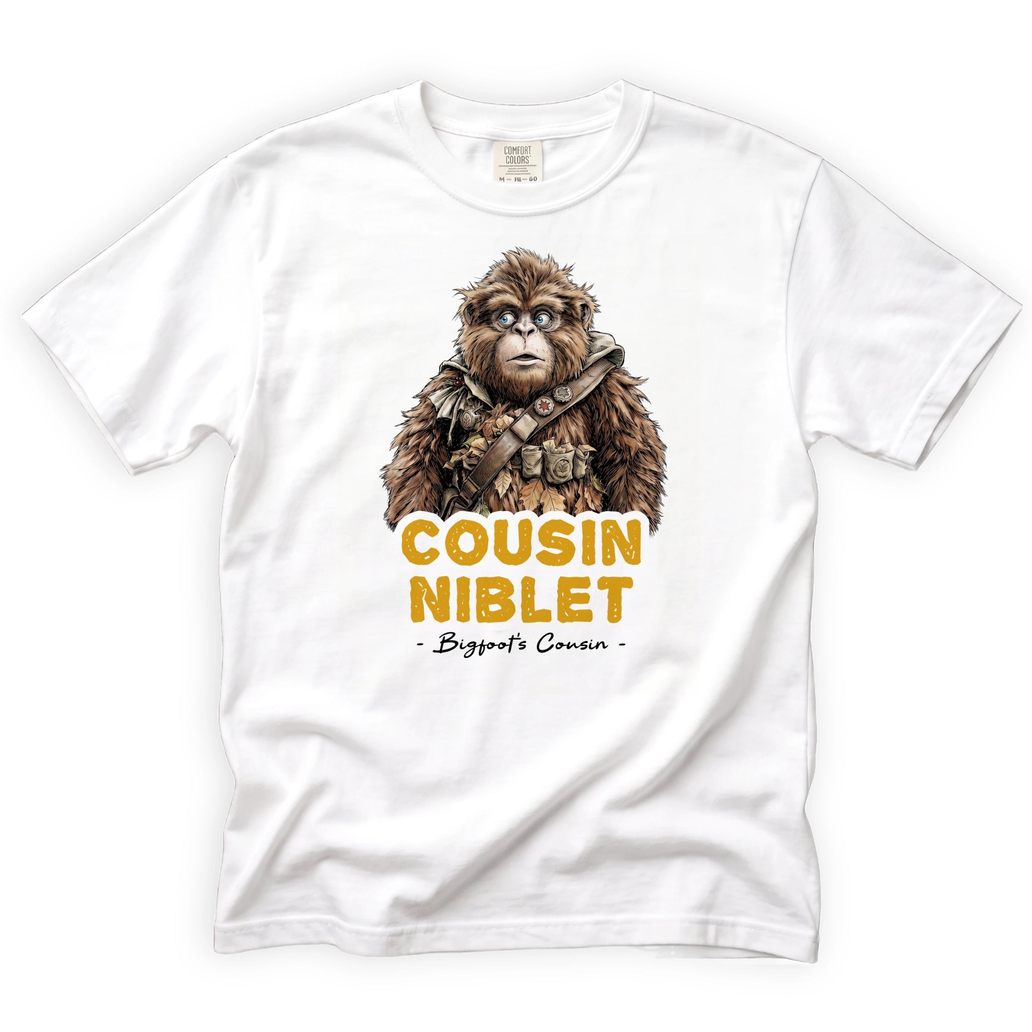 Cousin Niblet T-Shirt Front Design