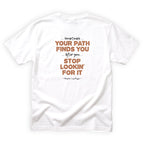 Neighbor Log Hugger Feel the A Plus in a Simple Day Quote Back Design