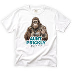 Aunt Prickly Bigfoot T-Shirt Front Design