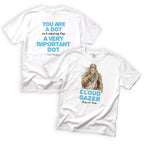 Sister Cloudgazer A Very Important Dot T-Shirt Front and Back Design