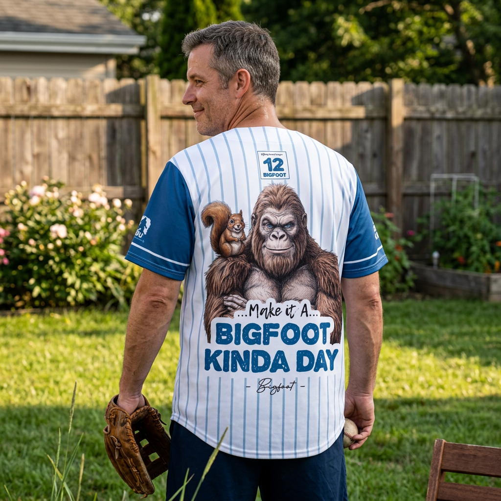 Bigfoot Baseball Jersey | The Legend – Official Forest League