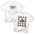 Bigfoot Family Autographed T-Shirt Front and Back Design