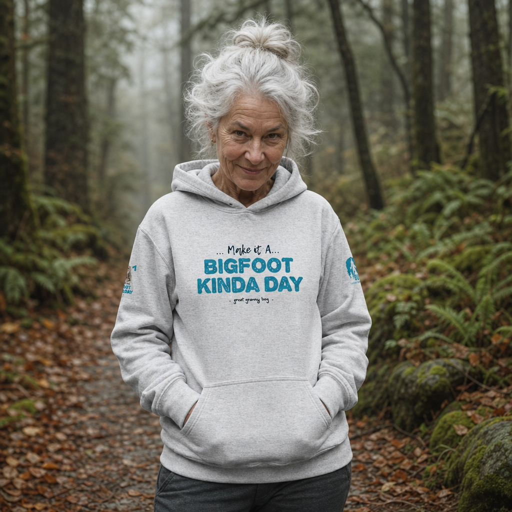 Bigfoot Hoodie | Great Granny Bog – Official Forest League