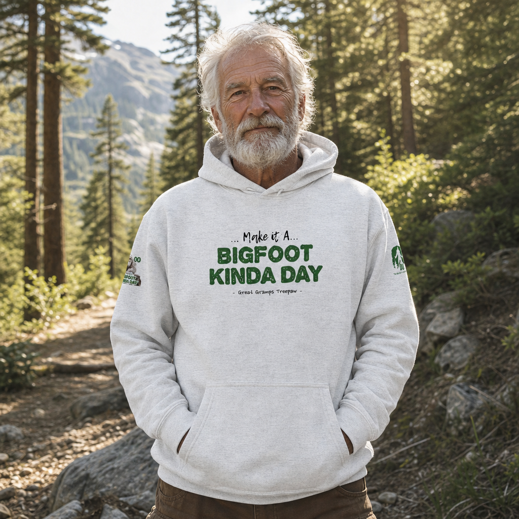 Bigfoot Hoodie | Great Gramps Treepaw – Official Forest League