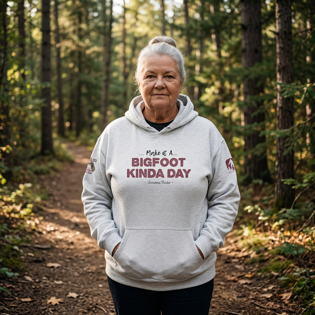 Bigfoot Hoodie | Grandma Thicket – Official Forest League