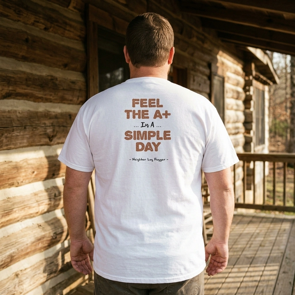 Bigfoot Shirt for Tree Huggers | Feel the A Plus in a Simple Day