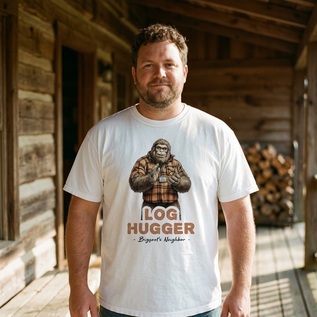 Bigfoot Shirt for Tree Huggers | Feel the A Plus in a Simple Day