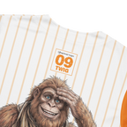 T-shirt with a cartoon orangutan and '09 Twig' logo on a white background