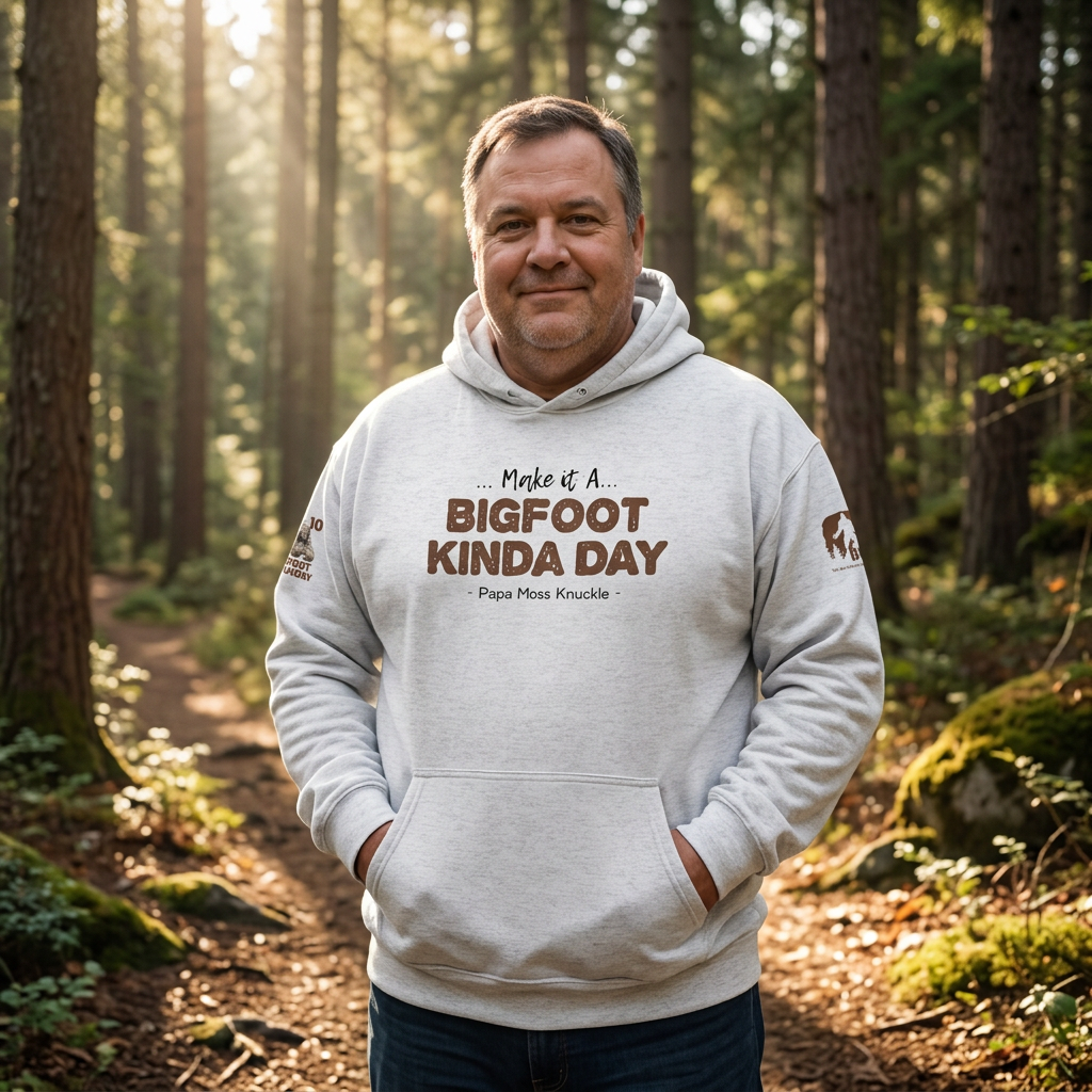 Bigfoot Hoodie | Papa Moss Knuckle – Official Forest League