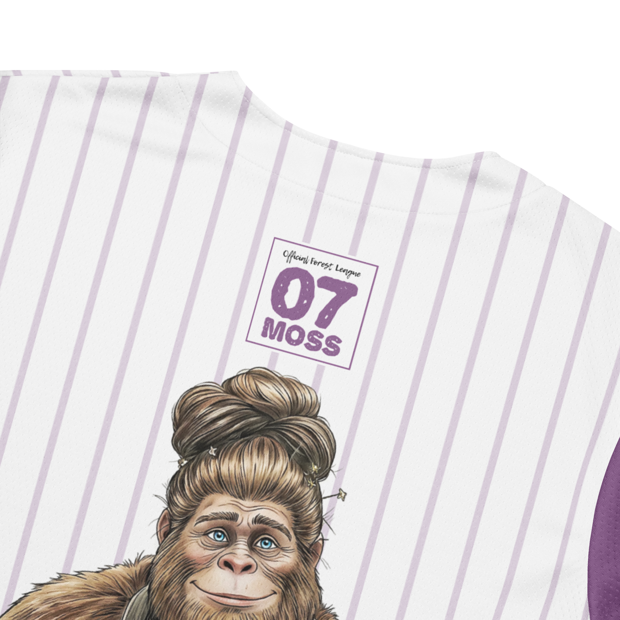 Official Forest League Jersey | #07 Moss | Make It a Bigfoot Kinda Day | Bigfoot Unleashed