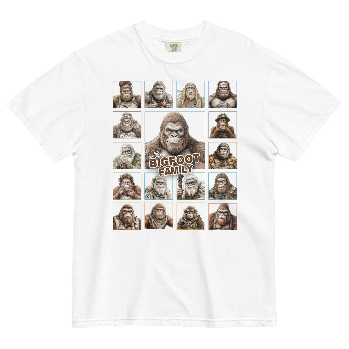 Bigfoot Shirt for Bigfoot Lovers | Family Autographed