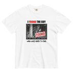 Bigfoot Couple T-Shirt | I Found the Guy Who Was Hard to Find