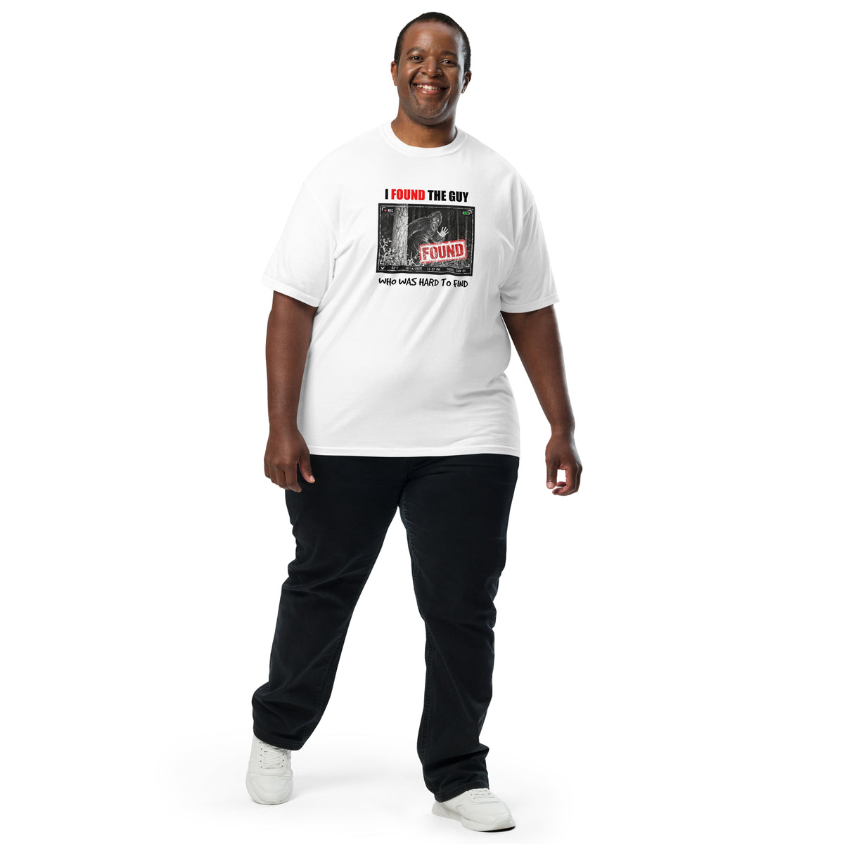 Bigfoot Couple T-Shirt | I Found the Guy Who Was Hard to Find