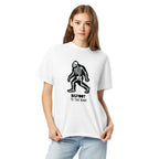 Skeleton Bigfoot T-Shirt | Bigfoot to the Bone — White