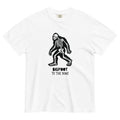 Skeleton Bigfoot T-Shirt | Bigfoot to the Bone — White