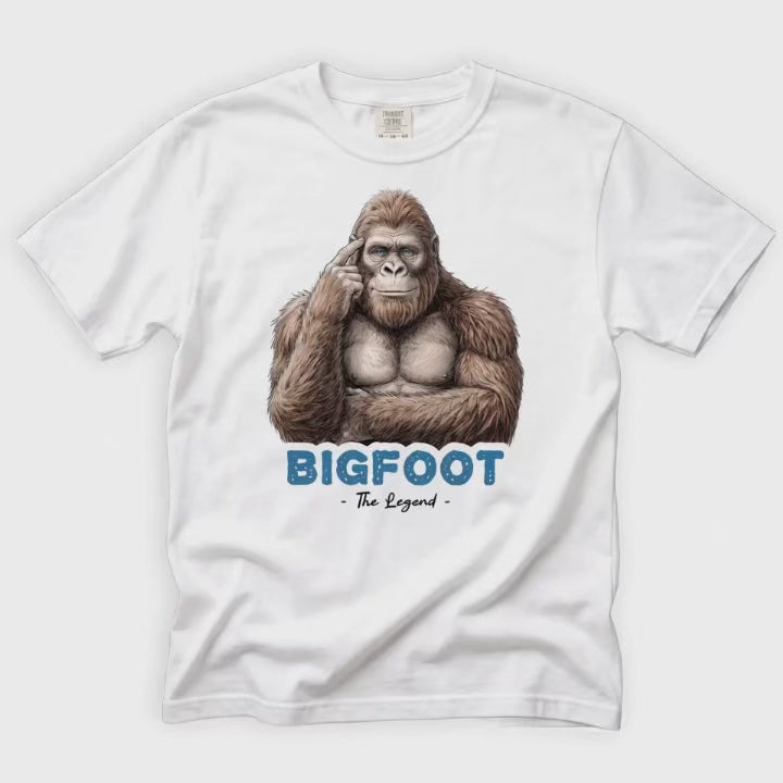 Bigfoot Shirt for Self-Doubters | The Shortest Path Isn't Always the Smart One