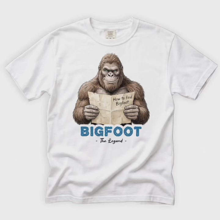 Bigfoot Shirt for Self-Doubters | Some Trails Smell Like Bad Decisions