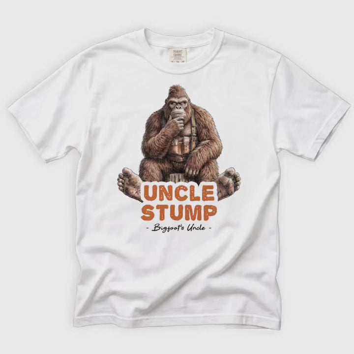 Bigfoot Shirt for No-Nonsense People | Resting Bark Face