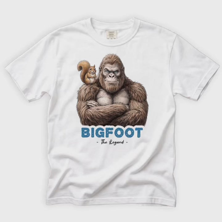 Bigfoot Shirt for Self-Doubters | It's Your Trail Don't Follow the Squirrels