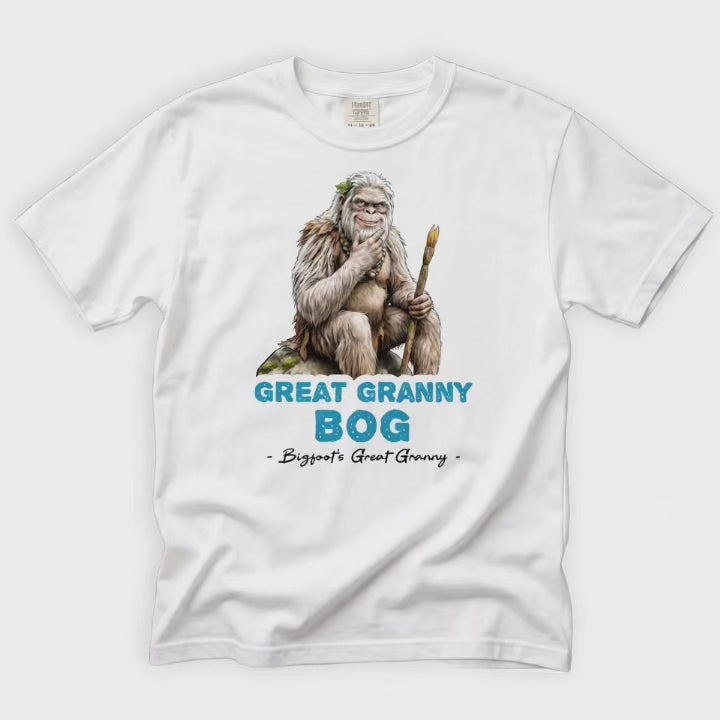Bigfoot Shirt for Sassy Grandmas | Go Stir Up Some Mischief Respectful Like