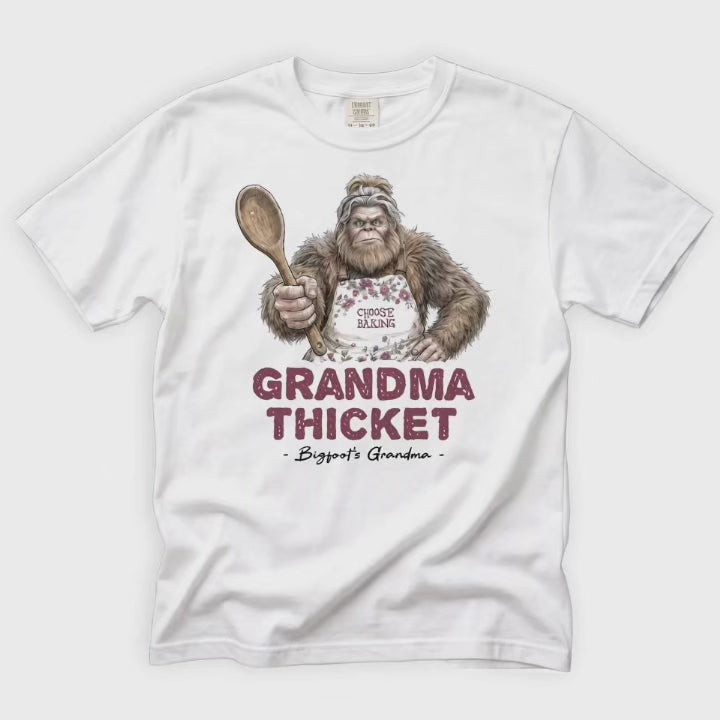 Bigfoot Shirt for Old-Fashioned Souls | No Drama Just Bake