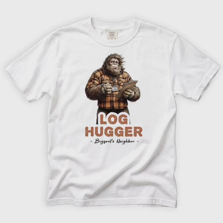 Bigfoot Shirt for Tree Huggers | Let the Breeze Untangle Your Brain