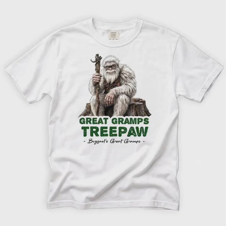 Bigfoot Shirt for Old Souls | Water Always Finds the Cracks