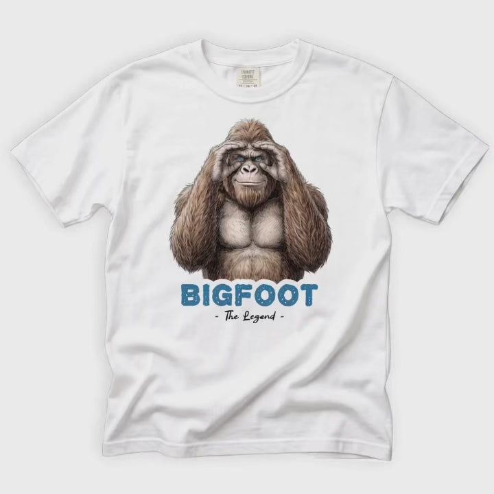 Bigfoot Shirt for Self-Doubters | Just Lookin' for the Good Stuff